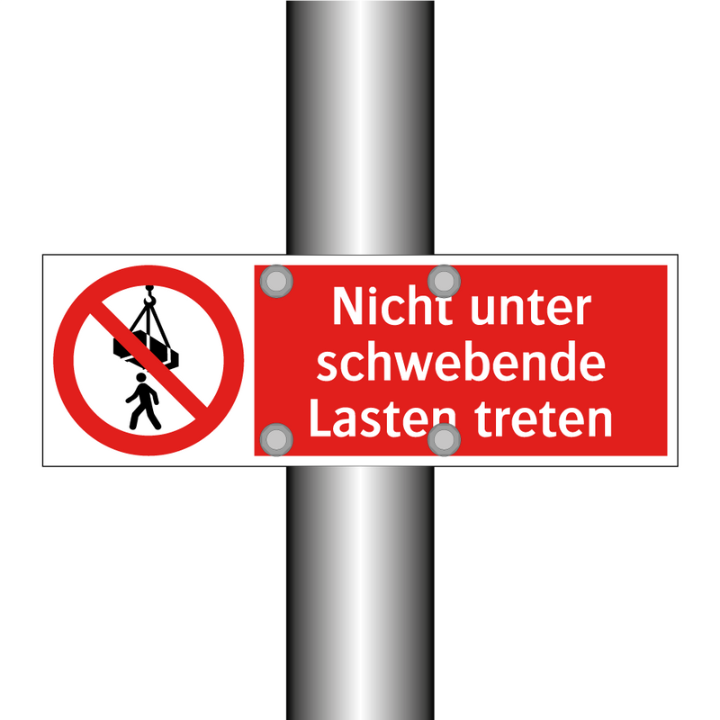 Nicht unter schwebende Lasten treten