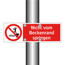 Nicht vom Beckenrand springen