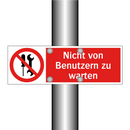 Nicht von Benutzern zu warten