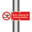 Nicht zulässig für Seitenschleifen