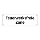 Feuerwerksfreie Zone