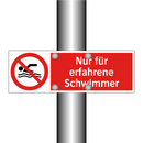 Nur für erfahrene Schwimmer