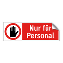 Nur für Personal