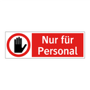 Nur für Personal