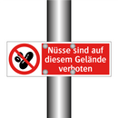 Nüsse sind auf diesem Gelände verboten