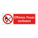 Offenes Feuer verboten