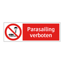 Parasailing verboten