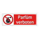 Parfüm verboten