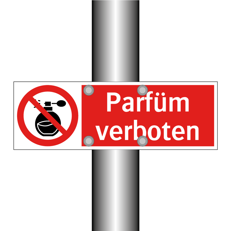 Parfüm verboten
