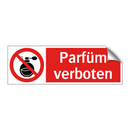 Parfüm verboten
