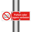 Parken oder Lagern verboten