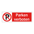 Parken verboten