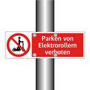 Parken von Elektrorollern verboten