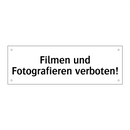 Filmen und Fotografieren verboten!