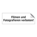 Filmen und Fotografieren verboten!