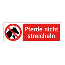 Pferde nicht streicheln