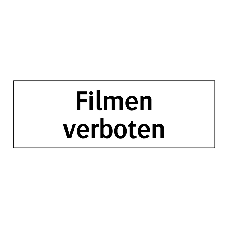 Filmen verboten