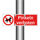 Pinkeln verboten