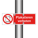 Plakatieren verboten