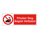 Privater Steg Angeln Verboten