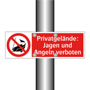 Privatgelände: Jagen und Angeln verboten