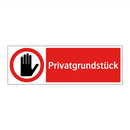 Privatgrundstück