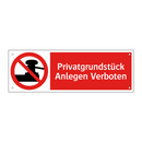 Privatgrundstück Anlegen Verboten