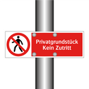 Privatgrundstück Kein Zutritt