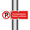 Privatparkplatz Parken verboten