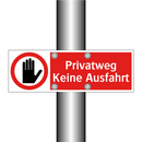 Privatweg Keine Ausfahrt