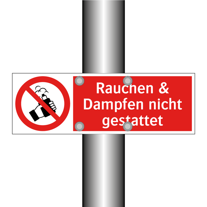 Rauchen & Dampfen nicht gestattet
