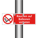 Rauchen auf Balkonen verboten