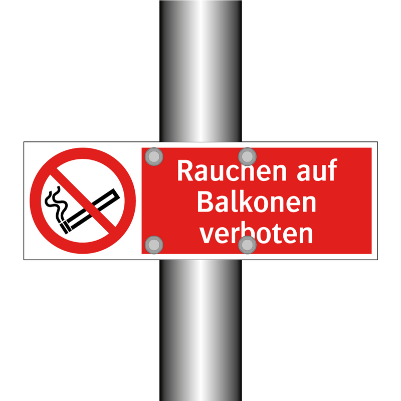 Rauchen auf Balkonen verboten