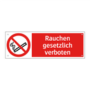 Rauchen gesetzlich verboten