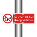 Rauchen ist hier streng verboten
