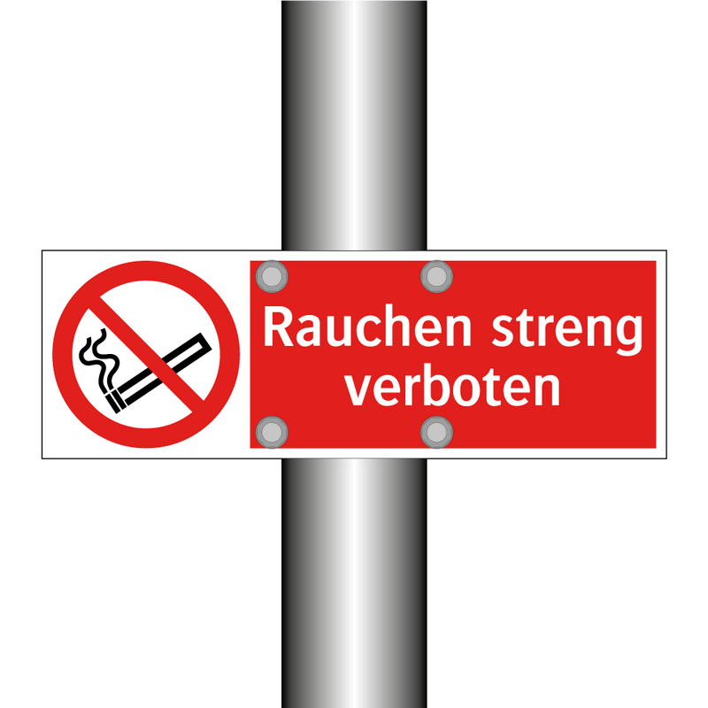 Rauchen streng verboten