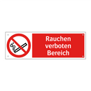 Rauchen verboten Bereich