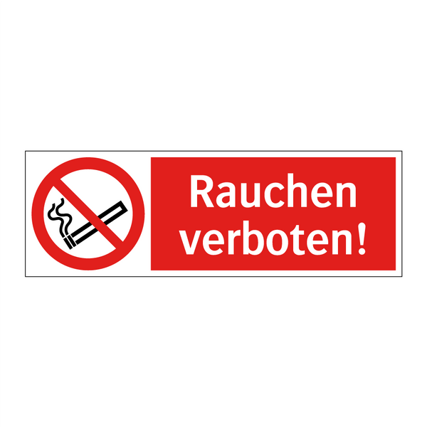 Rauchen verboten!
