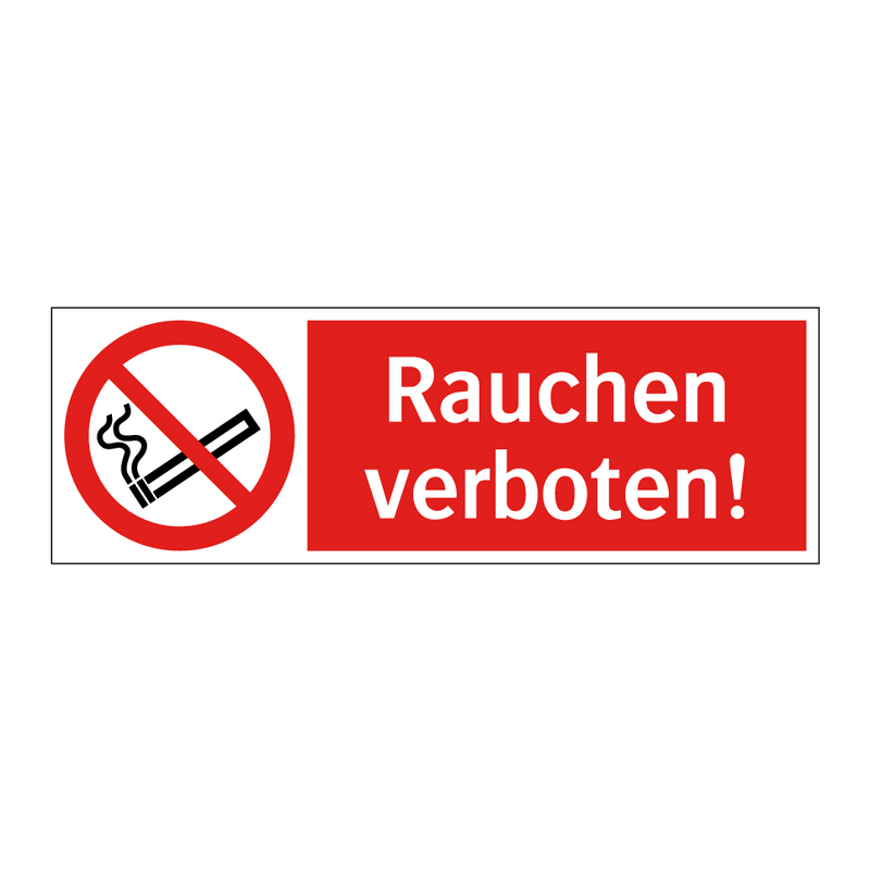 Rauchen verboten!