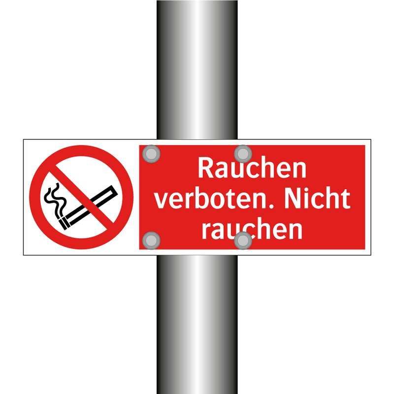 Rauchen verboten. Nicht rauchen