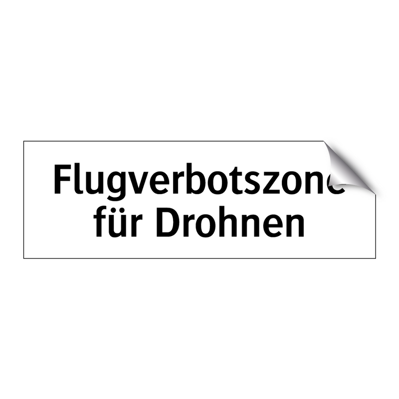 Flugverbotszone für Drohnen