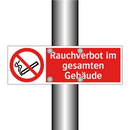 Rauchverbot im gesamten Gebäude