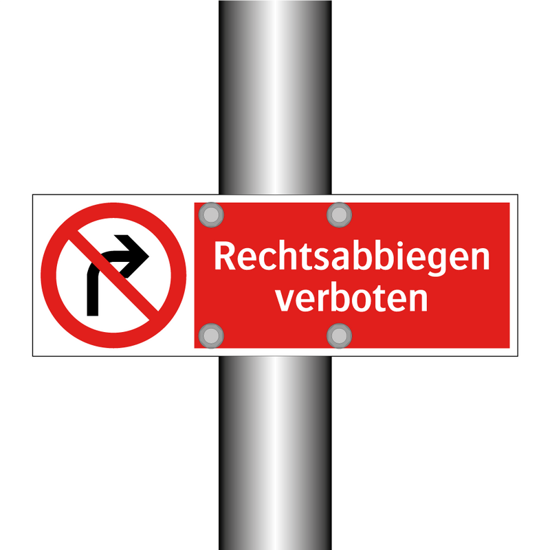 Rechtsabbiegen verboten