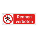 Rennen verboten