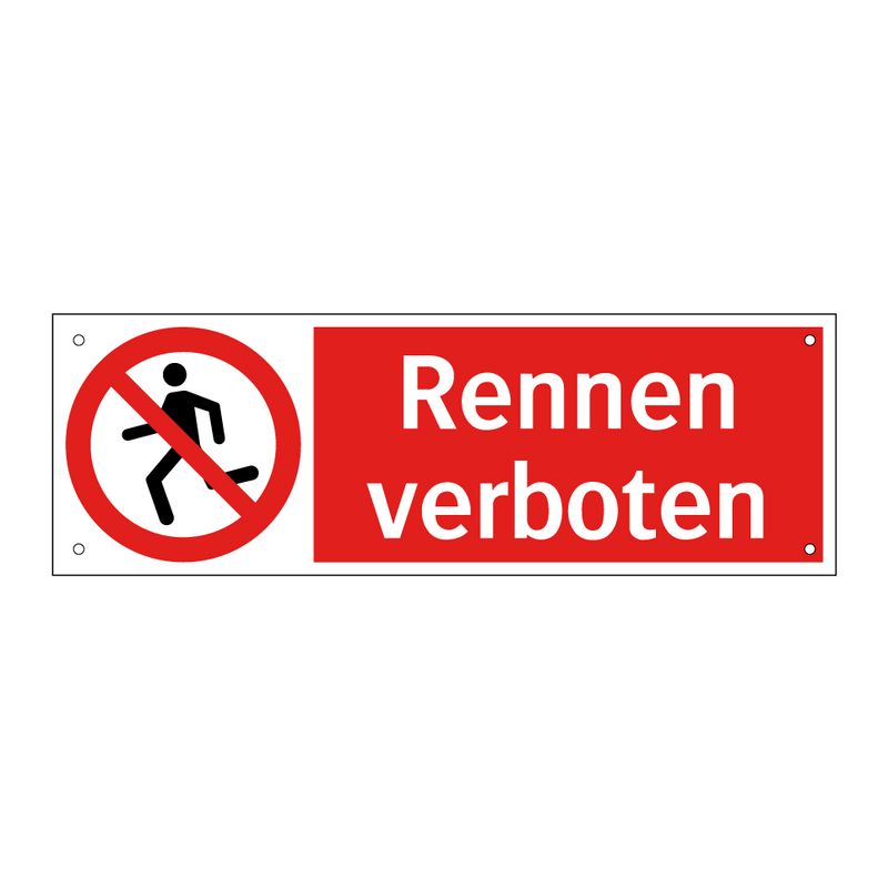 Rennen verboten