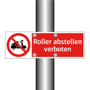 Roller abstellen verboten