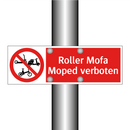 Roller Mofa Moped verboten