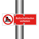 Rollschuhlaufen verboten