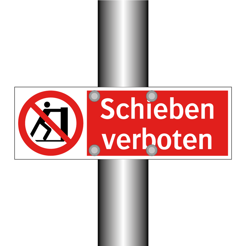 Schieben verboten