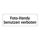 Foto-Handy benutzen verboten